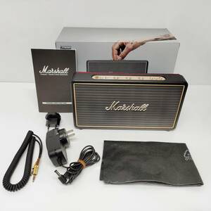 ●マーシャル STOCKWELL ワイヤレス ポータブルスピーカー Marshall ストックウェル Bluetooth オーディオ 音響機器 M1346