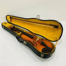 ●スズキ No.330 Size 4/4 バイオリン SUZUKI 鈴木 弦楽器 NAGOYA JAPAN ハードケース付き 演奏 B830_画像1
