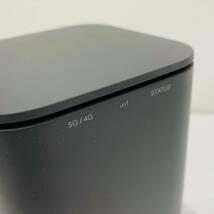 ●ドコモ HR01 ホームルーター docomo ダークグレー Wi-Fi ネットワーク 5G インターネット 元箱付き home S2579_画像6