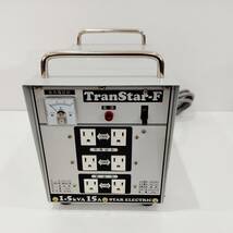●STAR ELECTRIC STH-1512A 複巻変圧器 TranStar-F 1.5kVA アイソレーション電源 トランスター トランス 電源 変圧器 B859_画像2