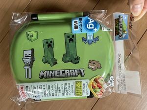 ★未使用新品！マインクラフト☆弁当箱 1段 ランチボックス レンジ対応☆ふわっとフタ☆日本製 360ml☆送料350円★