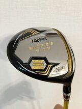 ☆本間ゴルフ　HONMA ベレス BERES S-06 3星 ★★★3W 15度 ARMRQ X 47 貴重なRフレックス☆_画像1