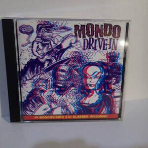 3Dメガネ未開封付【CD】V.A. Mondo Drive-In SATAN'S PILGRIMS Surf Trio【中古品】映画音楽 サーフ ガレージ パワー・ポップ モンド