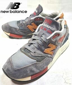 ＃1630☆New balance☆ニューバランス/27ｃｍ/998/シューズ/靴/スニーカー/ウォーキング/ランニング/人気/売り切り