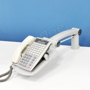 BigOne 電話 アーム テレフォン スタンド 電話台アーム HIGHタイプ 回転機能付きGREY 灰色 グレー DESK CLAMP FLEX PHONE ARM