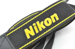 Nikon ニコン カメラ ストラップ ロゴ3ヵ所 S2312-41