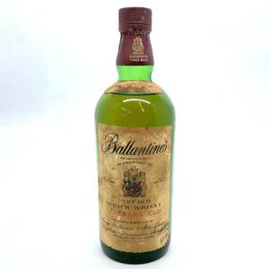 未開栓 Ballantine's バランタイン 17年 VERY OLD ベリーオールド 青赤旗 紋章 スコッチ ウイスキー 古酒 容量度数不明 #8721