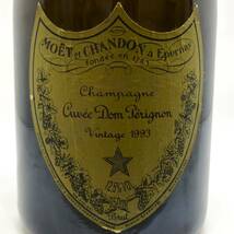 1円～ 未開栓 MOET et CHANDON Dom Perignon Vintage ドンペリニヨン ヴィンテージ 1993 シャンパン 750ml 12.5% キャップフィルム破れあり_画像5