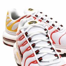 19,800円! 26.5cm 新品 NIKE AIR MAX PLUS エア マックス プラス SUNBURN エアマックス マップラ 白 ホワイト 赤 メンズ スニーカー 正規品_画像9