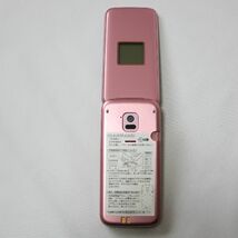 【極上美品】docomo らくらくホン F-02J ピンク ホルダー ACアダプター付き 富士通 ドコモ_画像8