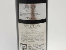 漏れ跡有★★スターレーン ヴィンヤード エステート ハッピー・キャニオン 2007年 750ml/14.7%★AY111267_画像7