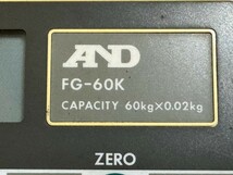 業務用　はかり FG－60K　60kg　送料2500円 東京池袋 デジタル台 電子秤_画像7