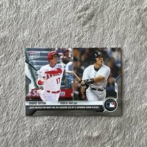 2021 TOPPS NOW 大谷翔平 / 松井秀喜 Shohei Ohtani / Hideki Matsui - 2021 TOPPS NOW Card 475 24時間限定オーダー 送料無料 1枚