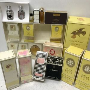 1218P まとめ★未使用 香水 14点セット NINA RICCI L'Air du Temps/HERMES Caleche /CHANEL N°5/MONCLER POUR HOMME/Dior Atomiseur 他