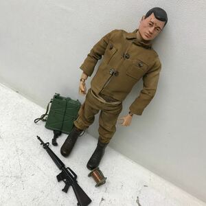 1227E ハスブロ HASBRO G.I ジョー フィギュア 人形 アクションフィギュア ミリタリー GI JOE 当時物 1964 全長:約30cm 現状渡し