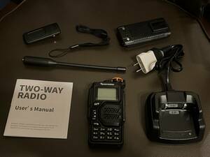 国内仕様にも出来ます　海外製　Jなし無線機 フルバンド 136〜600MHz 広帯域送信 (受信 50〜600MHz、FM放送、108〜136MHz AM受信 OK) uv-k5