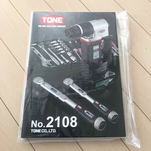 TONE 総合カタログ　No.2108 未使用　工具　ツールカタログ　ドライバー　レンチ　ビット　スパナ　ツールケース