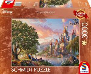 SD 57372 3000ピース ジグソーパズル ドイツ発売 ディズニー　美女と野獣 （ベル） Thomas Kinkade Disney Belles Magical World