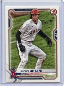 [MLBカード] 大谷翔平 2021 Bowman #85 Shohei Ohtani トップローダー入り