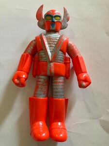 当時もの、ストロングザボーガー ブルマァク レトロ ソフビ フィギュア ピープロ ロボット 電人 ザボーガー マルサン 旧 物 バンダイ