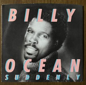 希少 スリーブケース Billy Ocean suddenly サンドリー lucky man レコード EP 7インチ US盤 soul ソウル バラード mellw メロウ