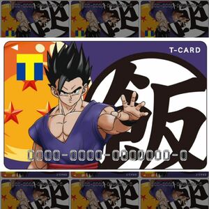 安心、安全のゆうパケット発送！ドラゴンボール　悟飯　Tカード Tポイントカード