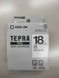 テプラ テープカートリッジ 白