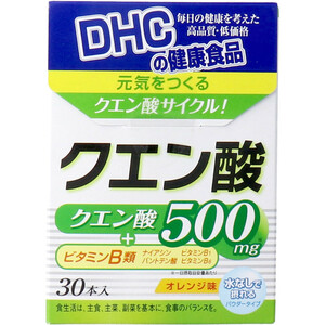 まとめ得 ※DHC クエン酸 パウダータイプ 30本入 x [10個] /k