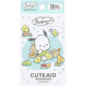  summarize profit character .. seems to be ..CUTE AID Pochacco 18 sheets insertion x [5 piece ] /k
