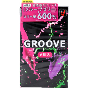 まとめ得 オカモト GROOVE コンドーム 6個入 x [3個] /k