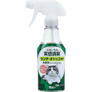 まとめ得 エステーペット 実感消臭スプレー 猫用 フレッシュグリーンの香り 270mL x [4個] /k