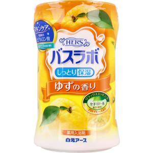 まとめ得 HERSバスラボ 薬用入浴剤 ゆずの香り 600g x [15個] /k