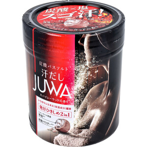 まとめ得 汗だし JUWA 炭酸バスソルト スパイシーウッドの香り 500g x [4個] /k