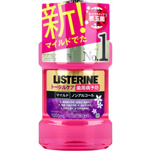 まとめ得 薬用リステリン トータルケア マイルド ノンアルコール フレッシュブーケ味 1000mL x [2個] /k_画像1