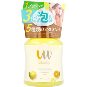 まとめ得 泡の洗顔料 ビタホイップ シャワーシトラスの香り 本体 300mL x [2個] /k