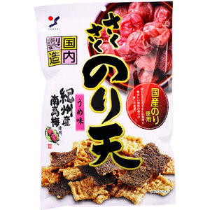 まとめ得 ※さくさくのり天 うめ味 70g x [8個] /k