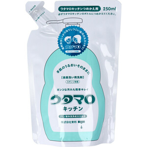 まとめ得 ウタマロ キッチン 食器洗い用洗剤 詰替用 250mL x [15個] /k