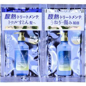 まとめ得 トゥルースト バイエスフリー 酸熱シャンプー＆ヘアトリートメント トライアル 各10mL x [15個] /k