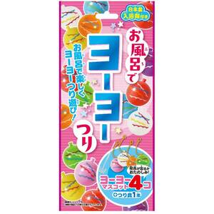 まとめ得 お風呂でヨーヨーつり 日本製入浴剤付き 25g(1包入) x [4個] /k