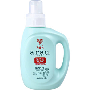 まとめ得 arau.アラウ 洗たく用せっけん ゼラニウム 本体 1.2Ｌ x [5個] /k