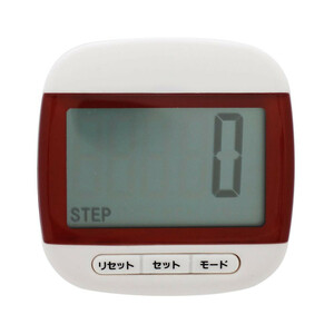  summarize profit pedometer consumption calorie display ... type clip attaching red TS-P003-RD x [2 piece ] /a