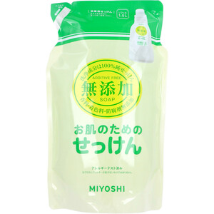 まとめ得 無添加 お肌のためのせっけん 洗濯用せっけん 詰替用 1L x [15個] /k