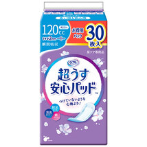 まとめ得 リフレ 超うす安心パッド 多い時も安心用 お得用 30枚入 x [5個] /k_画像1