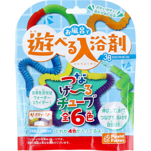 まとめ得 お風呂で遊べる入浴剤 38SERIES つなげ～るチューブ 25g(1包入) x [16個] /k