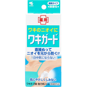 まとめ得 ワキガード 透明タイプ 微香性 50g x [6個] /k