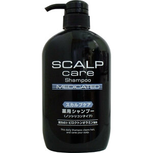 まとめ得 スカルプケア 薬用シャンプー ノンシリコンタイプ ６００ｍL x [2個] /k