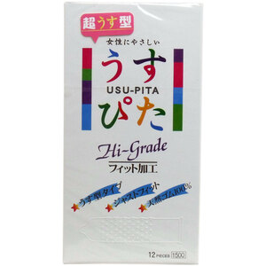 まとめ得 うすぴた コンドーム ハイグレード ドットウェーブ １２個入 x [8個] /k