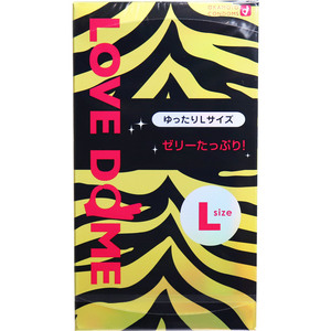 まとめ得 オカモト　ＬＯＶＥ　ＤＯＭＥ（ラブドーム）　タイガーコンドーム　Ｌサイズ　１２個入 x [4個] /k