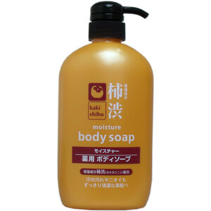 まとめ得 柿渋 モイスチャー 薬用ボディソープ ６００ｍＬ x [4個] /k