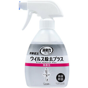 まとめ得 クルマの消臭力 新車復活消臭剤 ウイルス除去プラス 無香性 250mL x [6個] /k